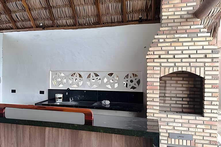 Chalé em Condomínio - Vista Mar - Hidro e Piscina