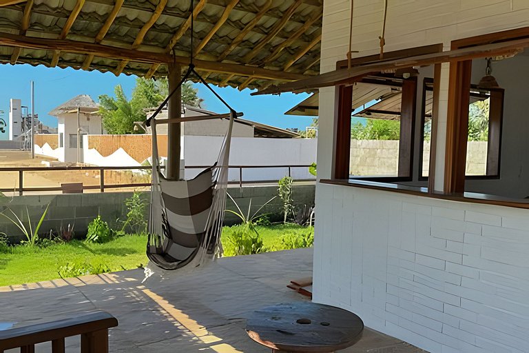 Chalé em Condomínio - Vista Mar - Hidro e Piscina