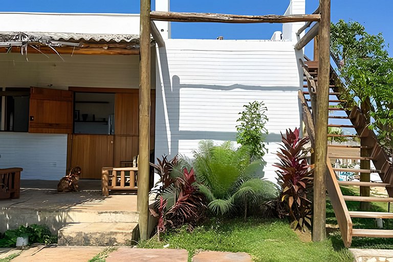 Chalé em Condomínio - Vista Mar - Hidro e Piscina