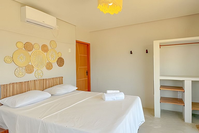 Studio Crochê - Vista Mar- Piscina- Hidro- Ar