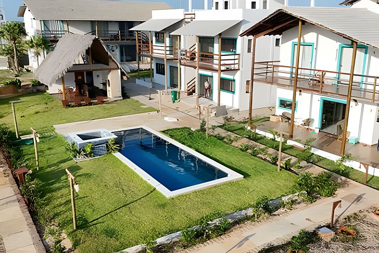 Studio Crochê - Vista Mar- Piscina- Hidro- Ar