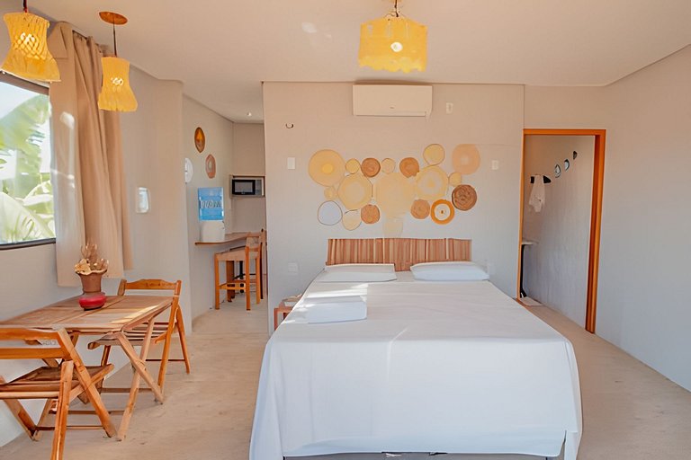 Studio Crochê - Vista Mar- Piscina- Hidro- Ar