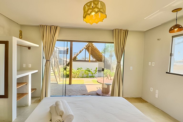 Studio Crochê - Vista Mar- Piscina- Hidro- Ar