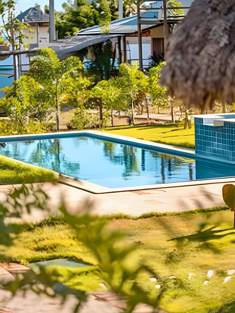Studio Crochê - Vista Mar- Piscina- Hidro- Ar