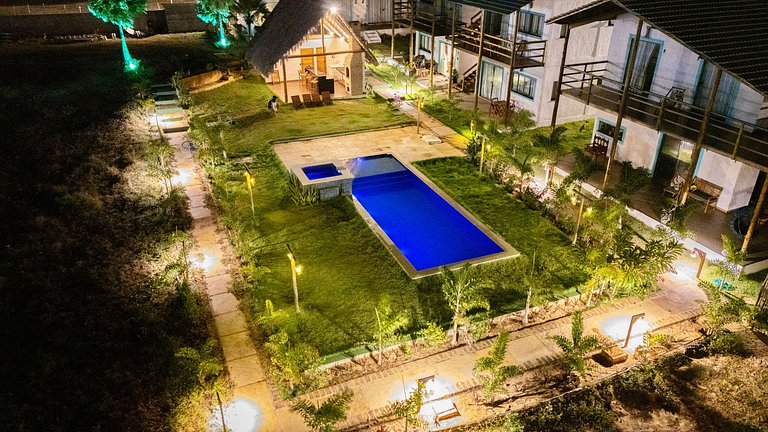 Ap superior Amanita Kite Home - vista mar piscina